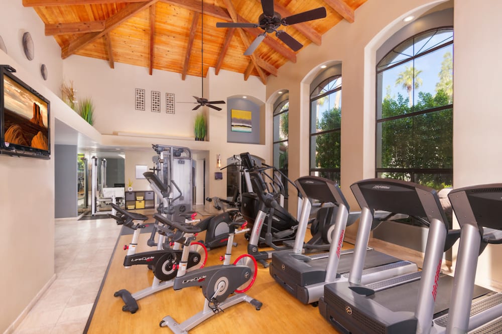 Enjoy Apartments with a Gym at San Marin at the Civic Center in Scottsdale, Arizona