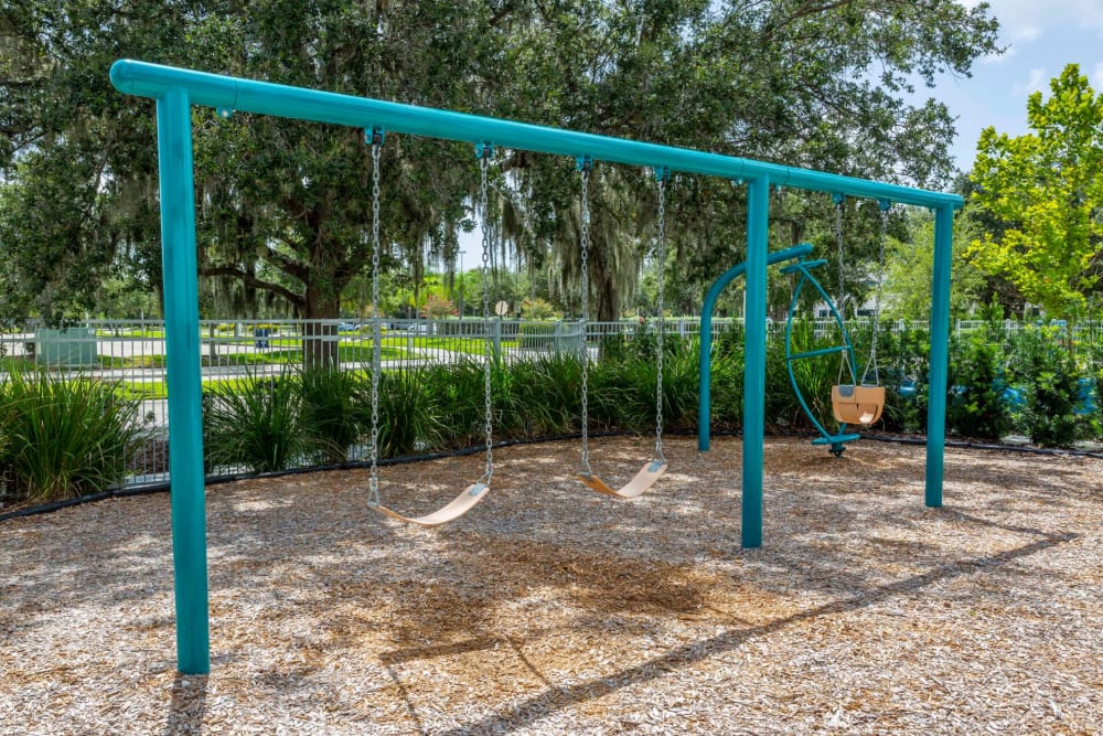 Onsite children's playground at 50 Paramount in Sarasota, Florida