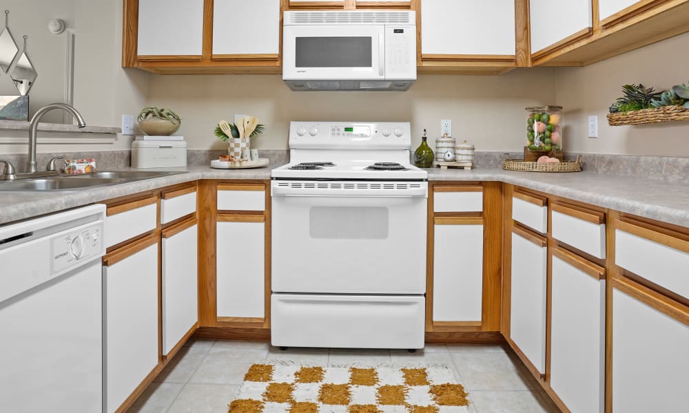 Kitchen at Winchester Apartments in Amarillo, Texas