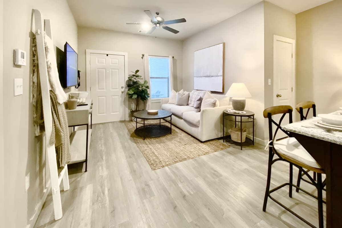 Living room at Atlas at Cabot in Cabot, Arkansas