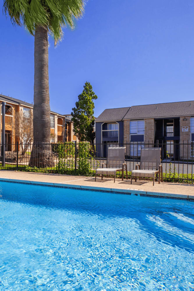 Green appliances in every apartment at Fredericksburg Place Apartments in San Antonio, Texas