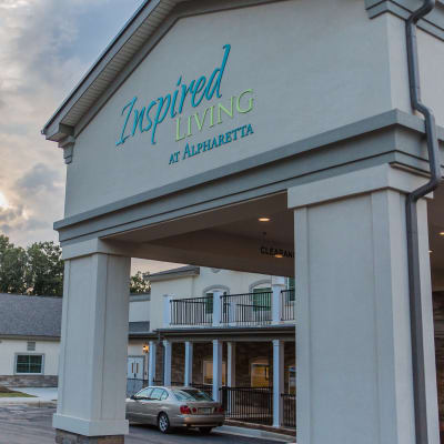 The community Inspired Living at Alpharetta, in Alpharetta, Georgia.