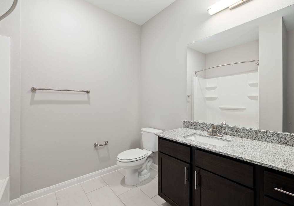 Bathroom at Walnut Springs in Seguin, Texas