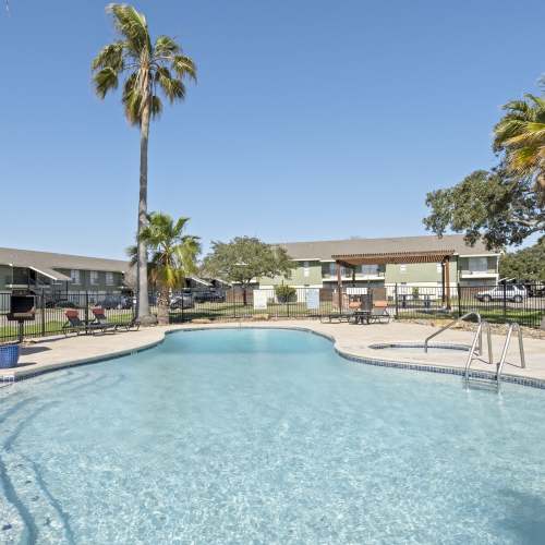 View amenities at The Palm On SPID in Corpus Christi, Texas, 