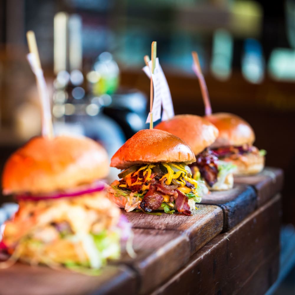 Try a smoked rita & cheese fries at Grub Burger Bar near The Jaxon in Jacksonville, Florida