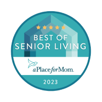 Best of Senior Living Award Icon given by A Place for Mom
