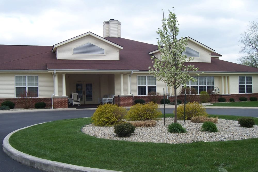 Exterior of Bethany Pointe Health Campus in Anderson, Indiana