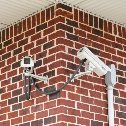 Security cameras at Red Dot Storage in Hot Springs, Arkansas