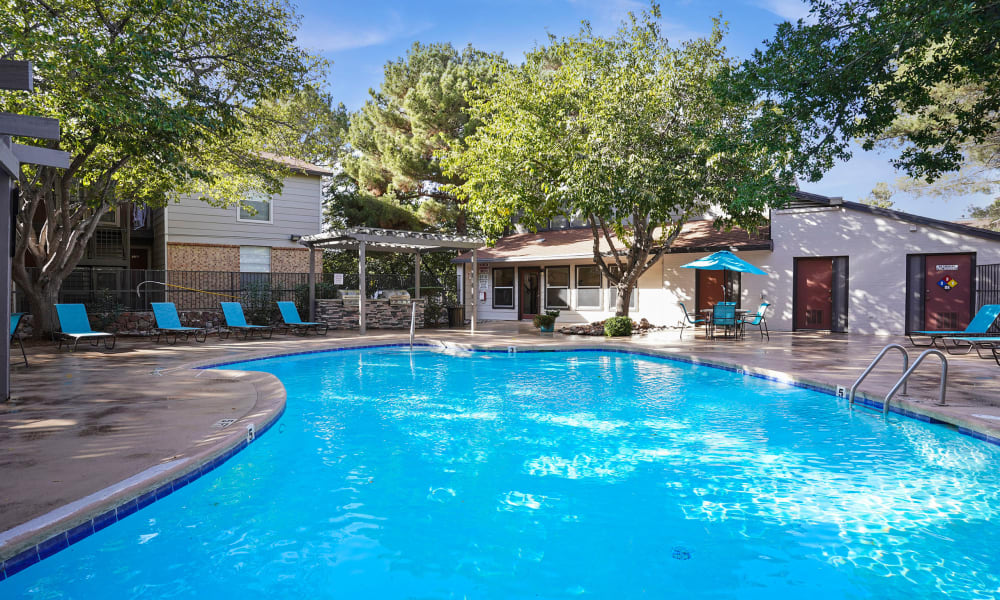 Pool at Mountain Village in El Paso, Texas