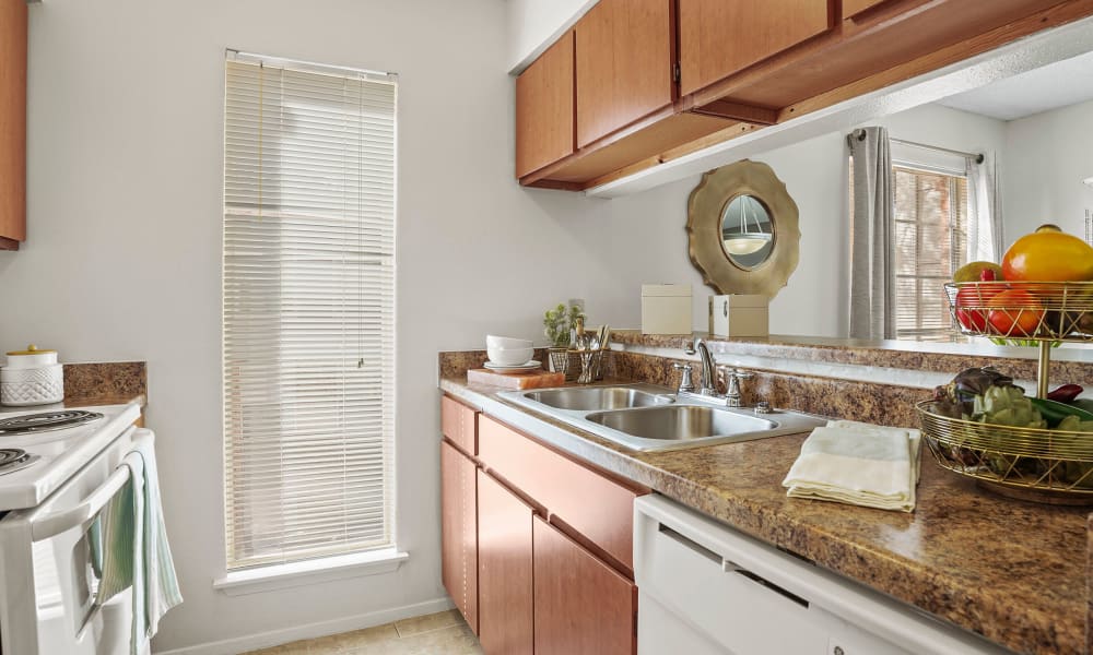 Kitchen at Mountain Village in El Paso, Texas