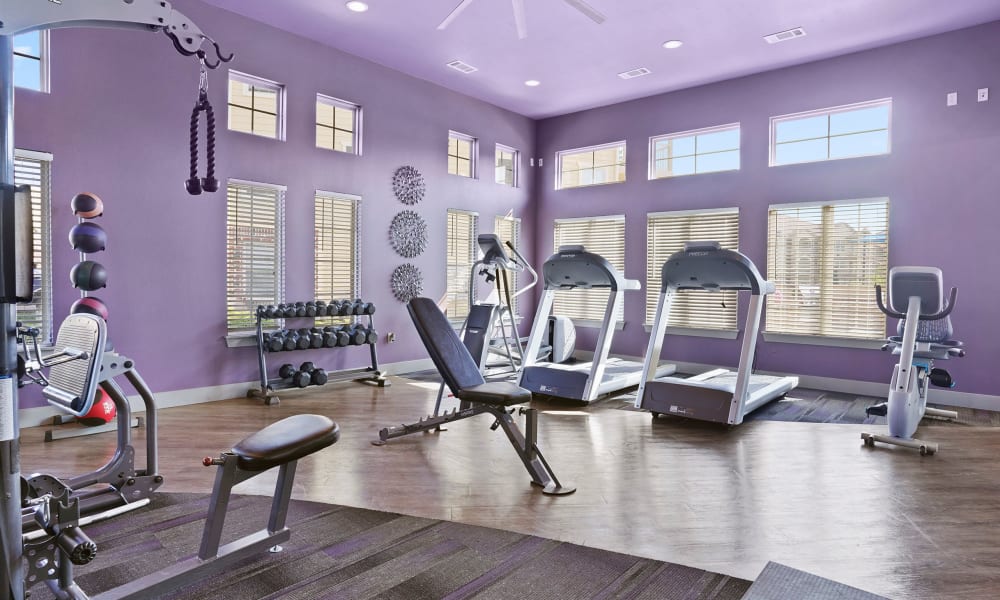 Gym at Watercress Apartments in Maize, Kansas