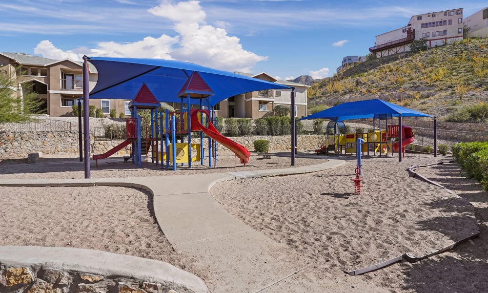 Playground at Acacia Park Apartments in El Paso, Texas
