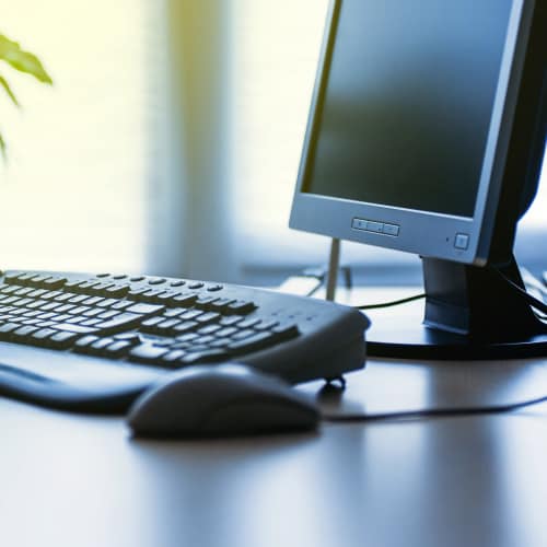 Computer room at Labelle Greene IV in Wheeling, West Virginia