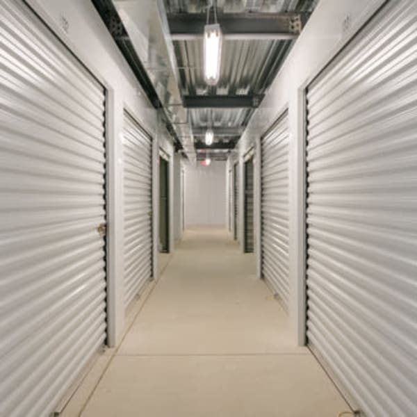Indoor climate-controlled units at StayLock Storage in Fort Wayne, Indiana