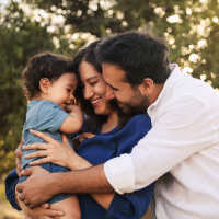 A happy family at Brittany Place of Rock Hill in Rock Hill, South Carolina