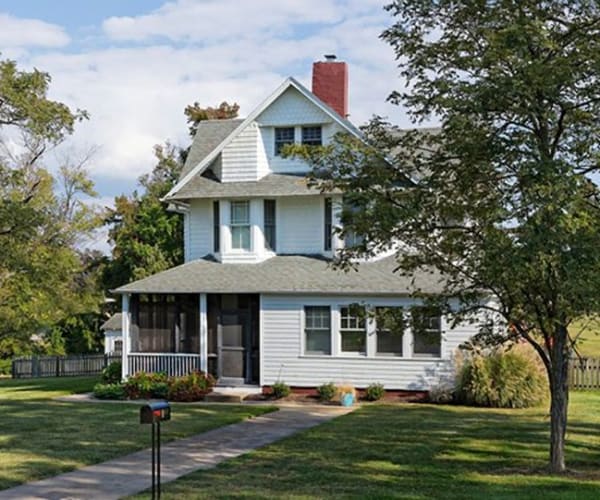 Single family building exterior at Dashiell Mews in Indian Head, Maryland