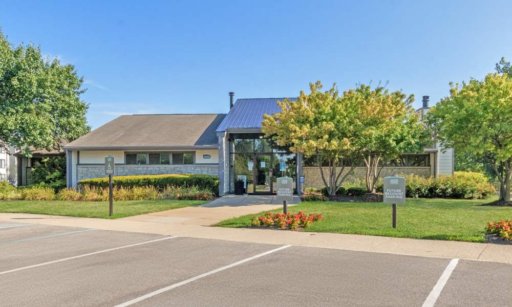 Leasing office exterior