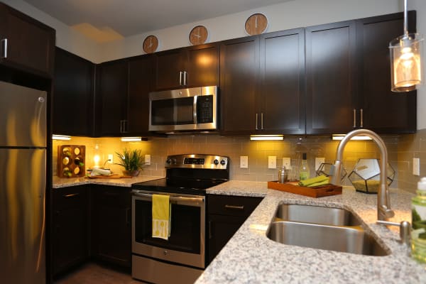 kitchen at Dwell at Legacy