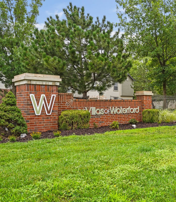 Exterior of Villas of Waterford Apartments in Wichita, Kansas