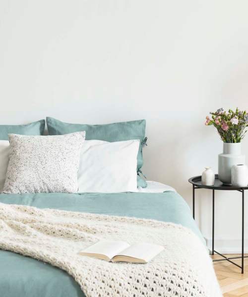 Beautiful bedroom at Chambersburg Family Townhomes in Chambersburg, Pennsylvania