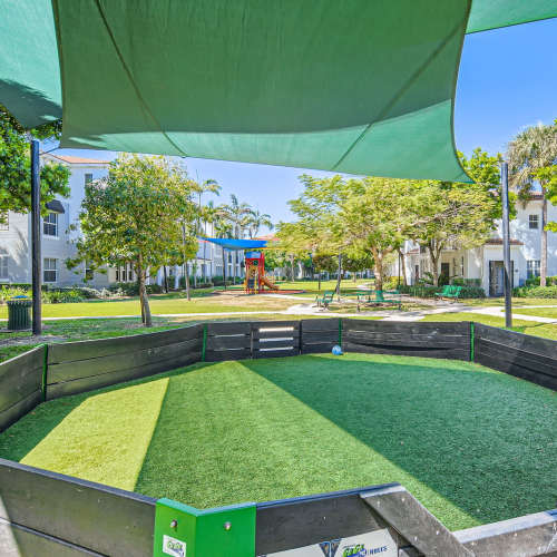 Tot lot at {location_name}} in Plantation, Florida
