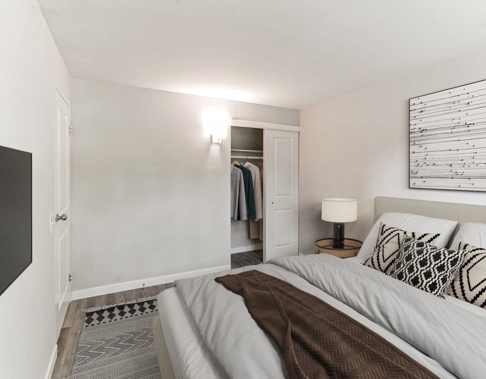 Bedroom at Cherokee Apartments | Apartments in Philadelphia, PA
