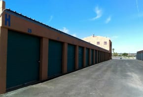Drive Up Storage Units at Santa Teresa NM at Country Club Self Storage