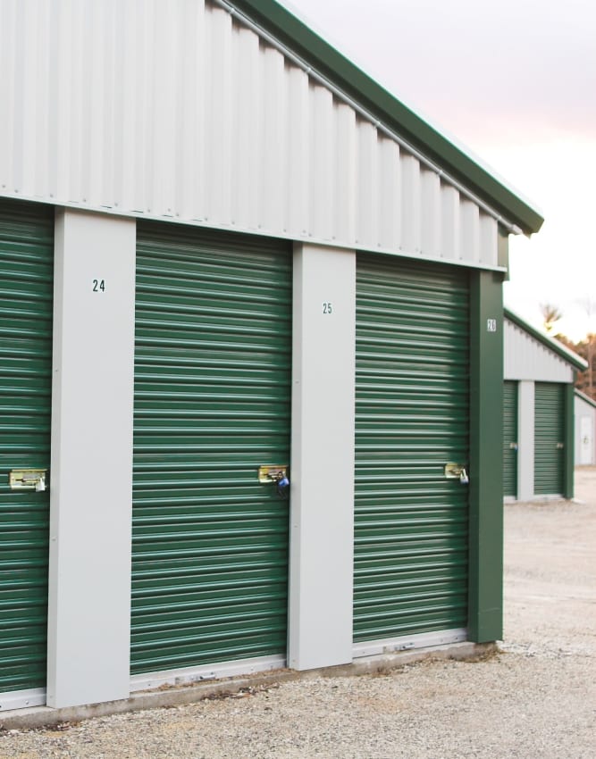 View ground-level storage units available at StoreLine Self Storage in Lawton, Oklahoma