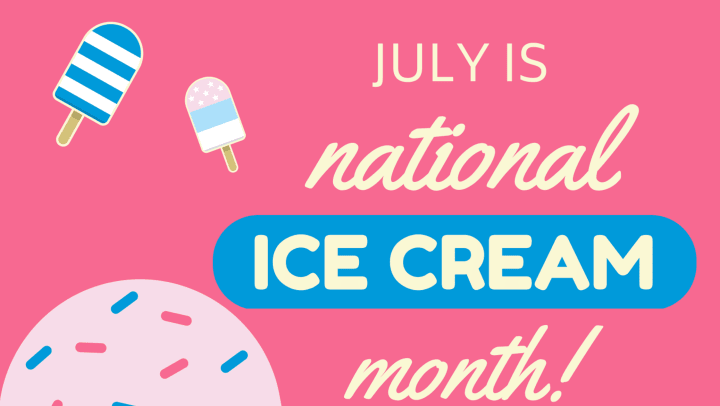 It's National Ice Cream Month - The Alphabet Mom