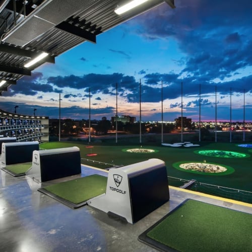 Top golf nearby at Woodstream Townhomes in Rocklin, California