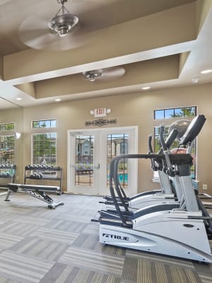 Fitness center at Prairie Springs in Oklahoma City, Oklahoma