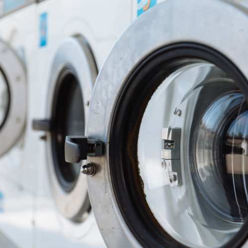 Laundry facility at Greene Glen in Morgantown, West Virginia