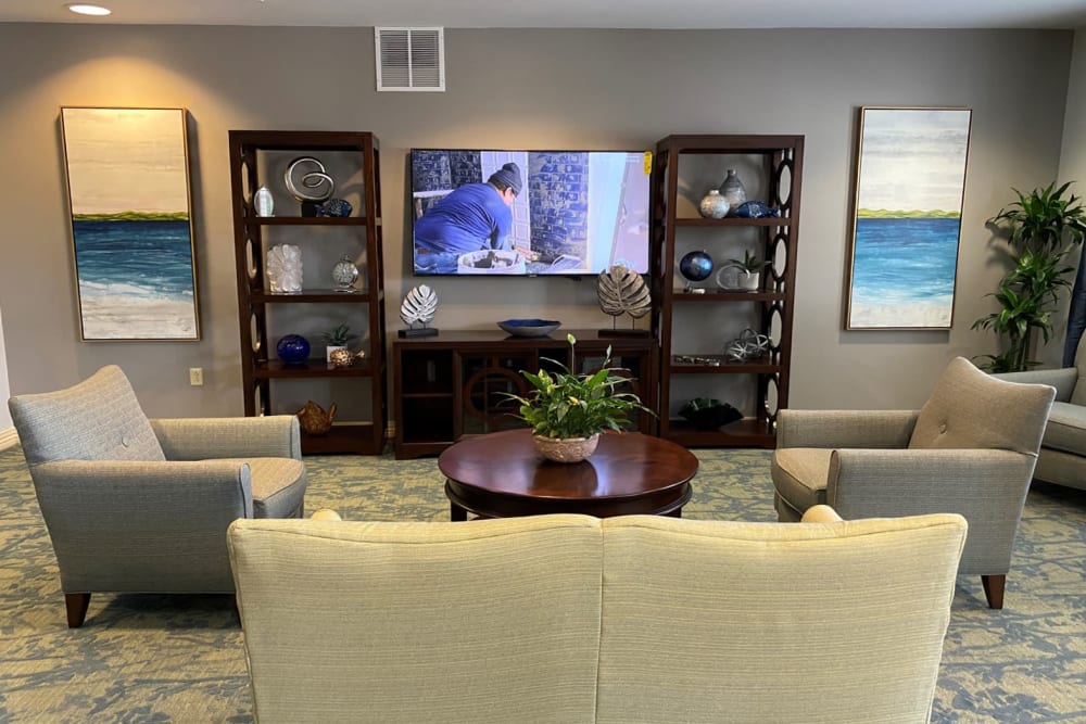Comfortable community area at Gentry Park Orlando in Orlando, Florida