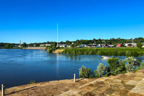 The Cumberland River near The Landings at Riverside