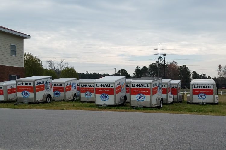 Moving rentals available at Monster Self Storage in Savannah, Georgia