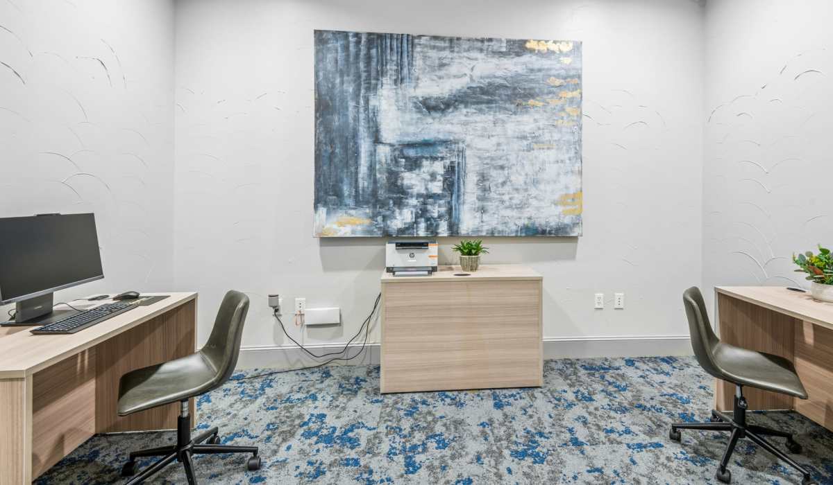 Business Center at Park Avenue at Boulder Creek in Houston, Texas