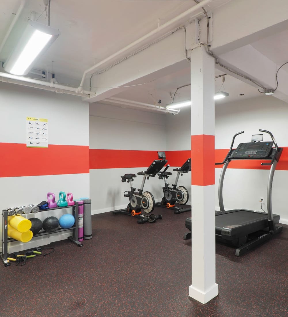 On-site fitness center Packard West Hartford in West Hartford, Connecticut