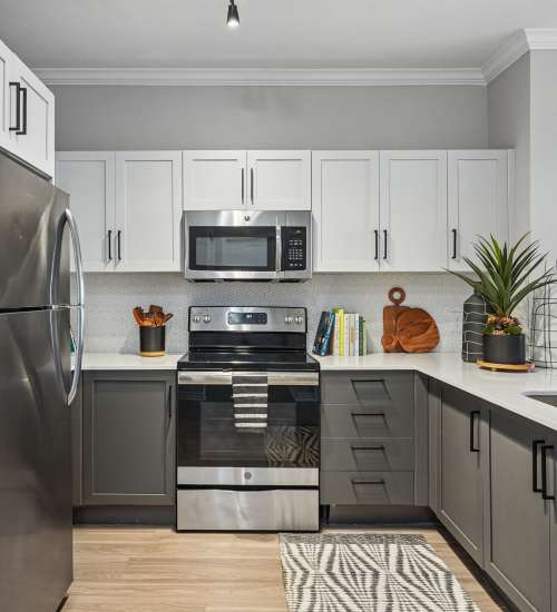 View floor plans at Elan at Bluffview in Dallas, Texas