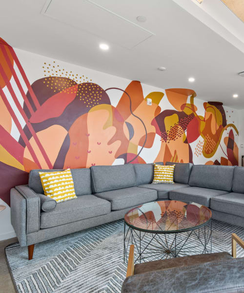 Resident lounge area at Rutledge Flats | Studio Apartments in Nashville, Tennessee