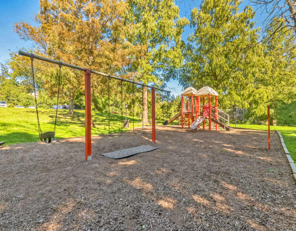 Community playground at The Jefferson, an Eagle Rock Community in Falls Church, Virginia