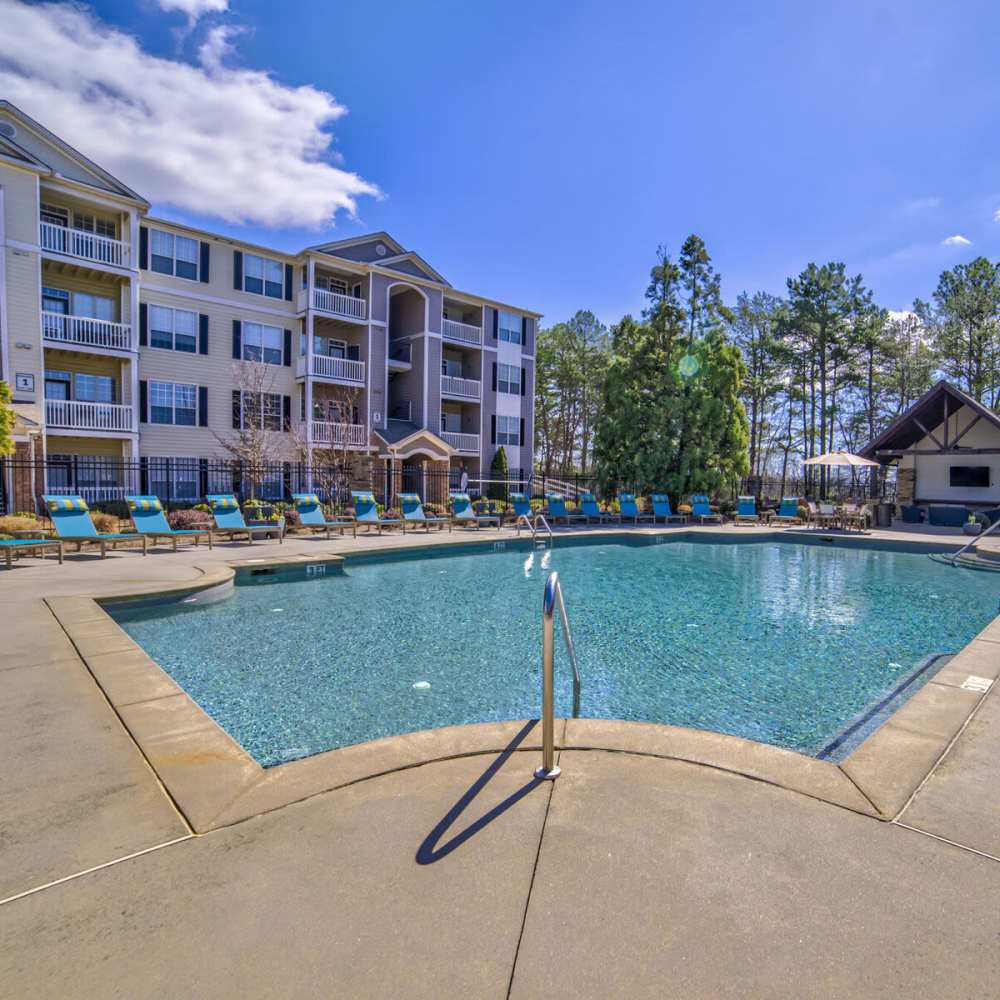 A view of swimming pool at Avonlea Highlands in Cartersville, Georgia