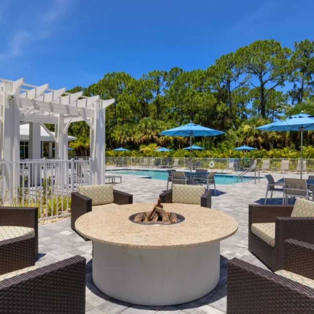 Modern apartments at The Residences at Creighton Waterway in North Port,Florida