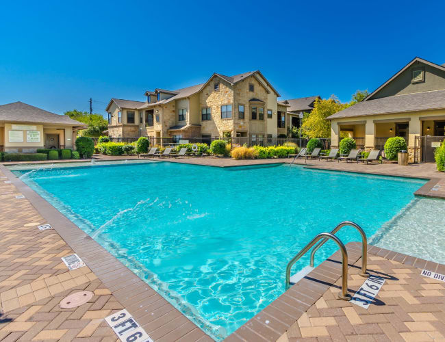 Pool for residents at Sorrel Phillips Creek Ranch in Frisco, Texas