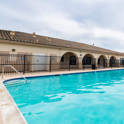 A resident grilling near South Mesa I in Oceanside, California