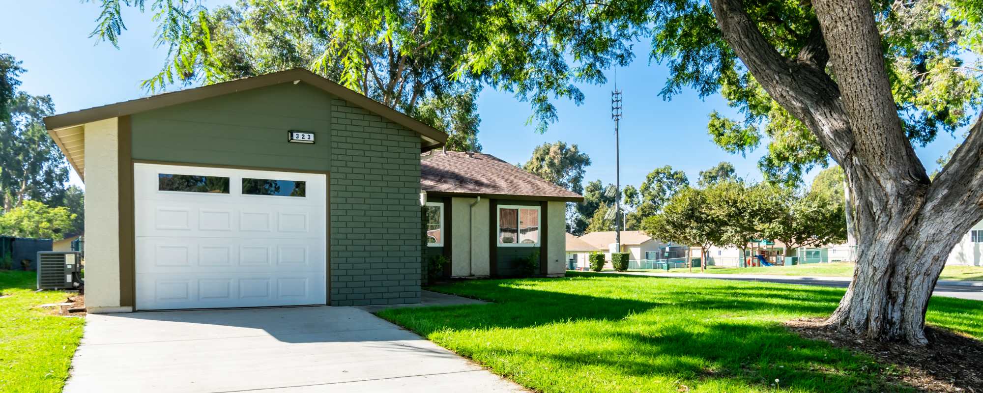 A welcoming home with wood floors at ONeil Heights in Oceanside, California