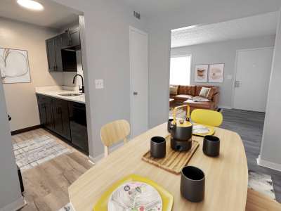 View floor plans at Continent Village in Columbus, Ohio