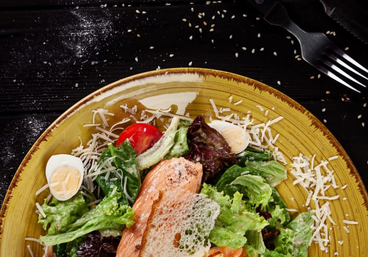 Meal on a plate at The Reserve at Thousand Oaks in Thousand Oaks, California