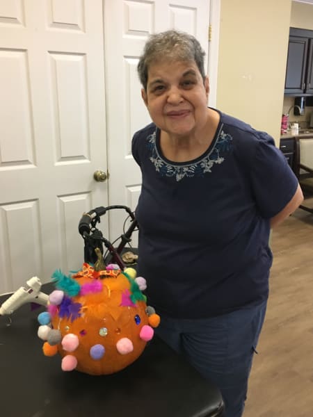 Barkley Place emptied out their craft closet as they made some loud and creative pumpkins!