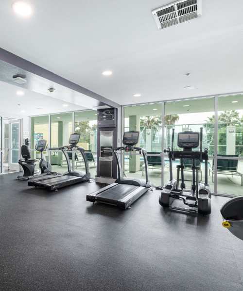 View amenities at Capri Apartments in Marina Del Rey, California