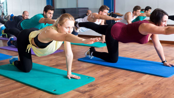 a Pilates class in motion | Pilates workouts around Irvine